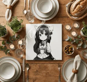 Sous plat Manga